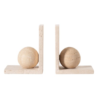 Mudo Home Traverten Ki̇tap Desteği̇ 12x9 Cm