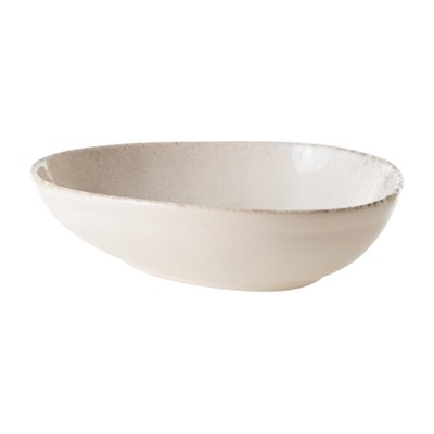 Mudo Home Tribeca Çukur Tabak Krem 23cm