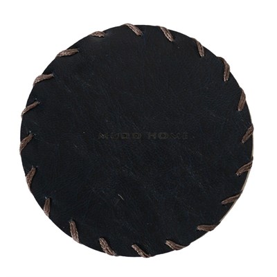 Mudo Home Vintage Yuvarlak Bardak Altliği 10 Cm 4lü Laci̇vert