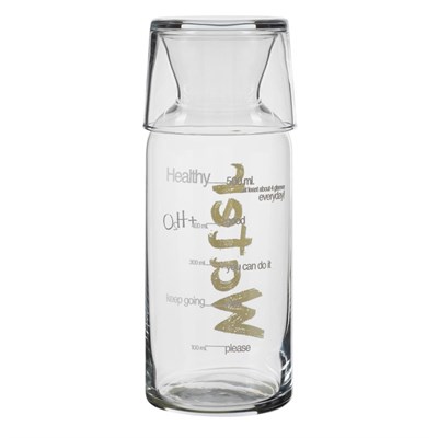 Mudo Home Water Başucu Sürahi̇ 700ml - Sari