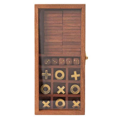 Mudo Home Wooden Karişik Oyun Seti̇ 23x12 Cm