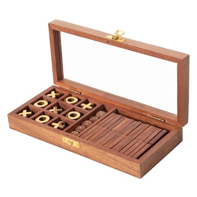 Mudo Home Wooden Karişik Oyun Seti̇ 23x12 Cm