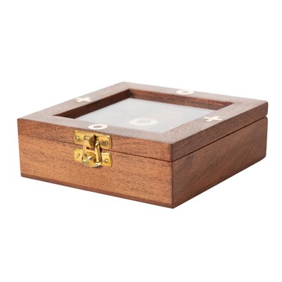Mudo Home Wooden Kutulu Xox Oyunu 13x13 Cm