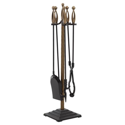 Mudo Home World Gold Şömi̇ne Aksesuar Seti̇ 80cm