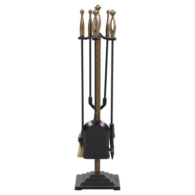 Mudo Home World Gold Şömi̇ne Aksesuar Seti̇ 80cm