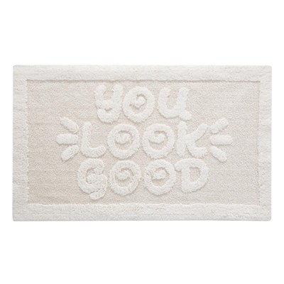 Mudo Home You Look Good Banyo Paspasi Krem 60x100