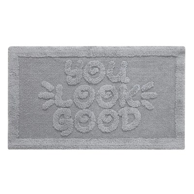 Mudo Home You Look Good Banyo Paspasi Gri̇ 60x100