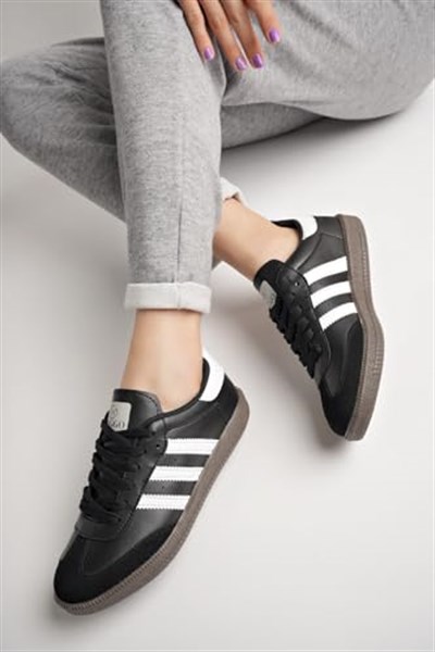 Muggo Unisex Yetişkin Muggo Jabbar Unisex Ortopedik Günlük Garantili Bağcıklı Yürüyüş Koşu Sneaker Spor Ayakkabı Shoes