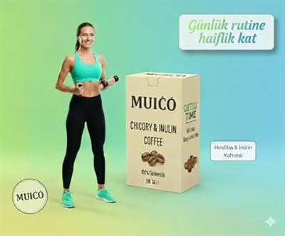 Muico Hindiba & Inulin Detoks Kahve (1 Aylık Kullanım)
