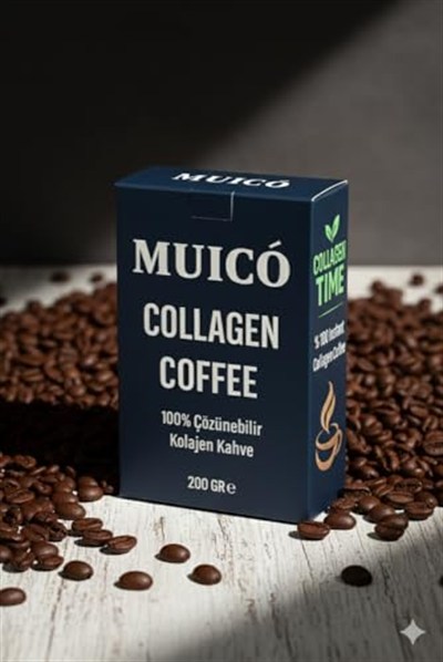 Muico Kolajen Kahve 200 gr – Hindiba Ekstraktlı –%100 Çözünebilir Granül Kahve