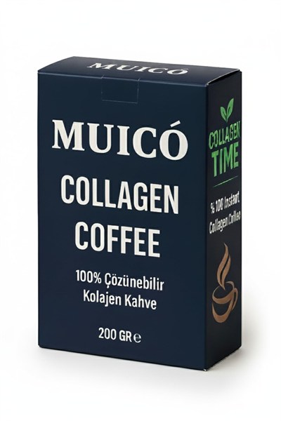 Muico Kolajen Kahve 200 gr – Hindiba Ekstraktlı –%100 Çözünebilir Granül Kahve