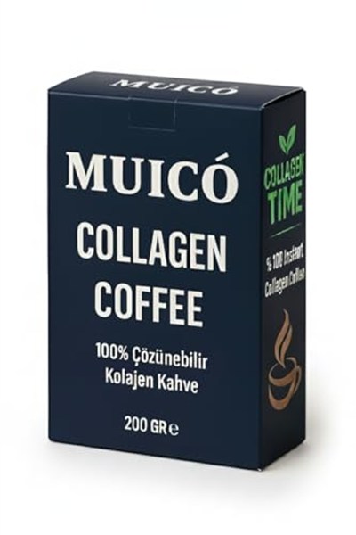 Muico Kolajen Kahve 200 gr – Hindiba Ekstraktlı –%100 Çözünebilir Granül Kahve