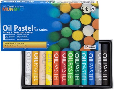 Mungyo MOP-36 Pastel Boya, 36 Renk - Seçenekler: 12 Renk, 36 Renk, 48 Renk