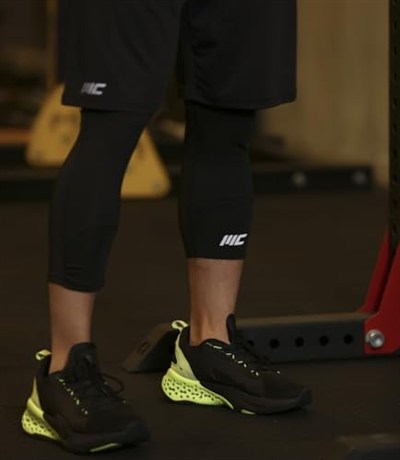 MuscleCloth Training Erkek 3/4 Tayt Siyah