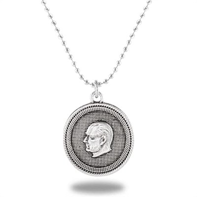 Mustafa Kemal Atatürk Madalyon Kolye - CAZ0137