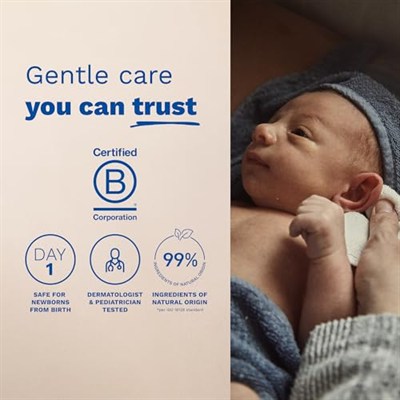 Mustela 150 ml Saç Pullanmalarına Karşı Köpük Şampuan, Yenidoğan Bebekler için