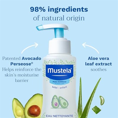 Mustela Durulama Gerektirmeyen Temizleme Suyu Normal Cilt 300ml