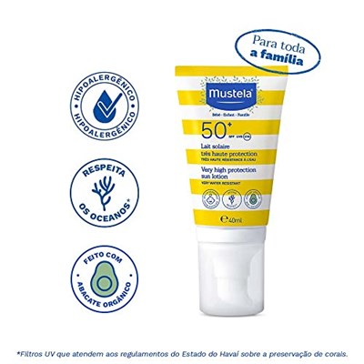 Mustela Güneş Sütü SPF50 40ml