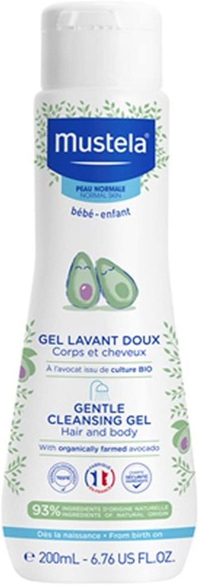 Mustela Mustela Normal Ciltler için Yenidoğan Şampuanı 200 ml 1 Paket