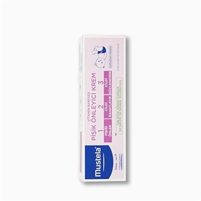 Mustela Vitamin Barrier Cream 1 2 3 Pişik Kremi (100 ml)