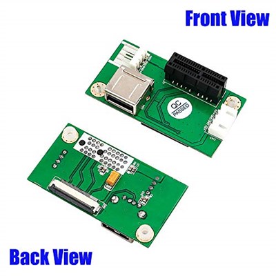 Mustpoint NGFF (M.2) Anahtar A/E - PCI-E Express x1 + USB Yükseltici Kart, Yüksek Hızlı FPC Kablosu