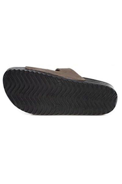 Muya 31410 M Nova Casual Günlük Kahverengi Erkek Terlik