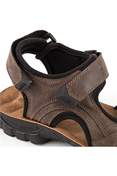 Muya Taurus Anatomik Erkek Sandalet Kahve 44