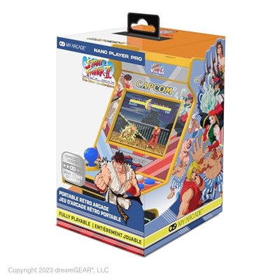 MY ARCADE 12CM STR FIGHTER II CHAMP RETRO KONSOL 2 OYUN