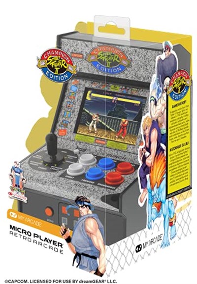 MY ARCADE 19CM STR FIGHTER II CHAMP RETRO KONSOL - Seçenekler: Street Fighter II Edition, Bandai Namco Retro Konsol...