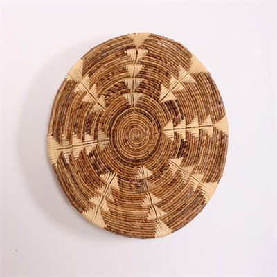 Mylamp Kaunos 60x14 Cm Çap- Doğal Abaka Duvar Tabağı
