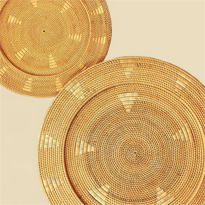 Mylamp Sumba Elegance Rattan Duvar Tabağı 80x6 Cm