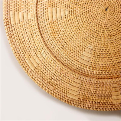 Mylamp Sumba Elegance Rattan Duvar Tabağı 60x6 Cm