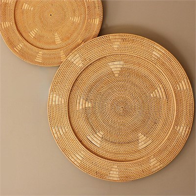 Mylamp Sumba Elegance Rattan Duvar Tabağı 60x6 Cm