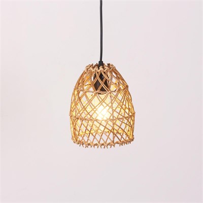 Mylamp Yonca 16x19 Cm. Rattan Lamba