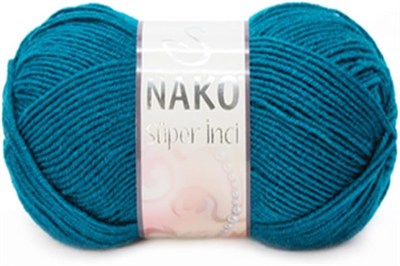 Nako Süper İnci El Örgü İpi 100 gr 3079 Pembeli Gri