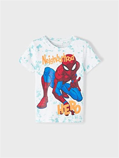 Name It Erkek çocuk NMMAIKO SPIDERMAN SS TOP MAR Tişört