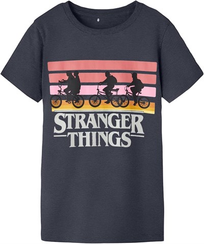 Name It NKFASINA STRANGER SS TOP BFU Tişört Kız çocuk