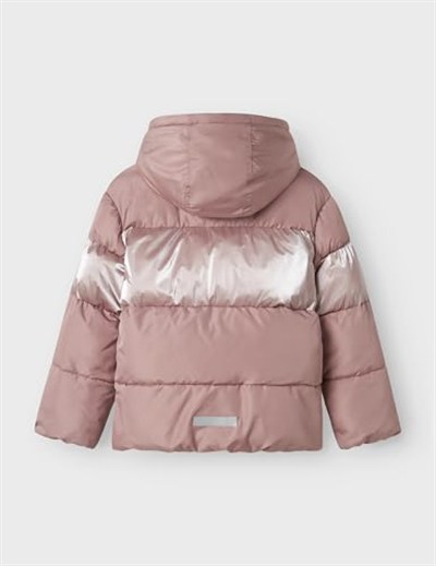 Name it Nkfmille Kız Çocuk Şişme Mont, Pudra, 6 Yaş