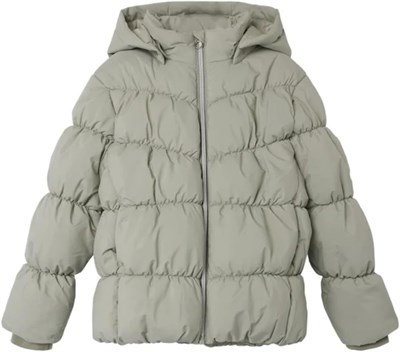 Name it Nkfmorning Unisex Çocuk Şişme Mont, Yeşil, 8 Yaş
