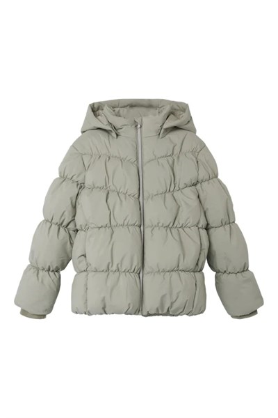 Name it Nkfmorning Unisex Çocuk Şişme Mont, Yeşil, 12 Yaş