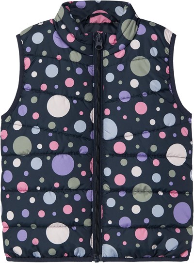 Name It Nmfmylane Vest Aop2 Kapitone yelek Kız Çocuk