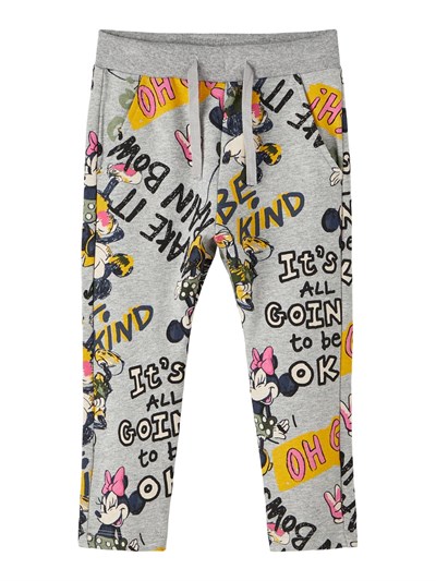 Name It NMFSIMI MINNIE SWE PANT BRU WDI Pantolon Kız çocuk