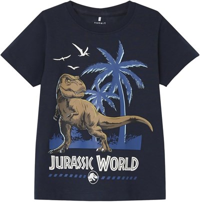 Name It NMMMARINO JURASSIC SS TOP BOX SKY Tişört Erkek çocuk