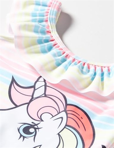 Name it Pembe Kız Çocuk Mayo NMFMAMA MLP SWIMSUIT CPLG, 13226917