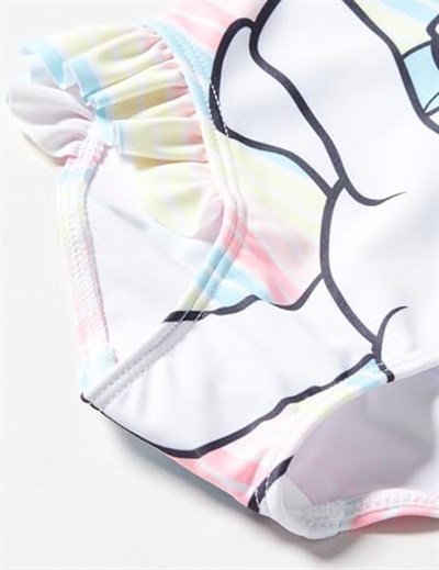 Name it Pembe Kız Çocuk Mayo NMFMAMA MLP SWIMSUIT CPLG, 13226917