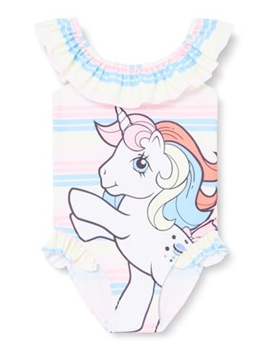 Name it Pembe Kız Çocuk Mayo NMFMAMA MLP SWIMSUIT CPLG, 13226917