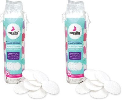 Nascita Yüz Temizleme Pedi Paketi 70 Li - Seçenekler: Pack of 2, 5 cm çap