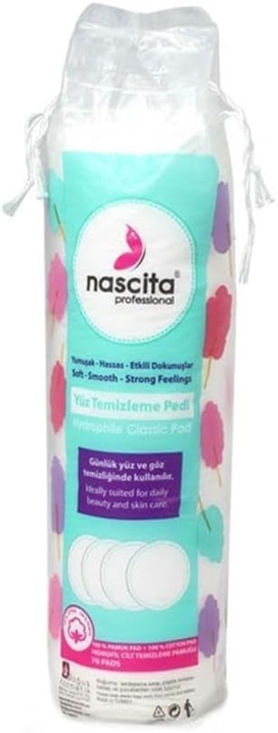Nascita Yüz Temizleme Pedi Paketi 70 Li - Seçenekler: Pack of 2, 5 cm çap
