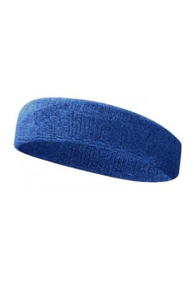 NASYA havlu ter bandı/kafa bandı/headband tenis saç bandı Mavi