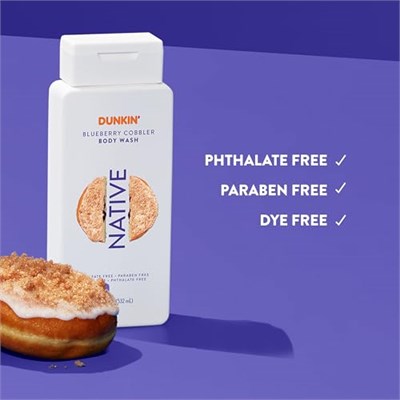 Native Dunkin Blueberry Cobbler Vücut Şampuanı 532Ml